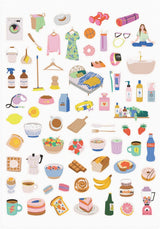 Kalender 2027 life planner Japan style Mayland engelsk
