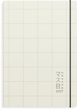 Ugekalender 2027 masume A5 Mayland engelsk