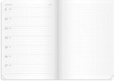 Ugekalender 2027 masume A5 Mayland engelsk