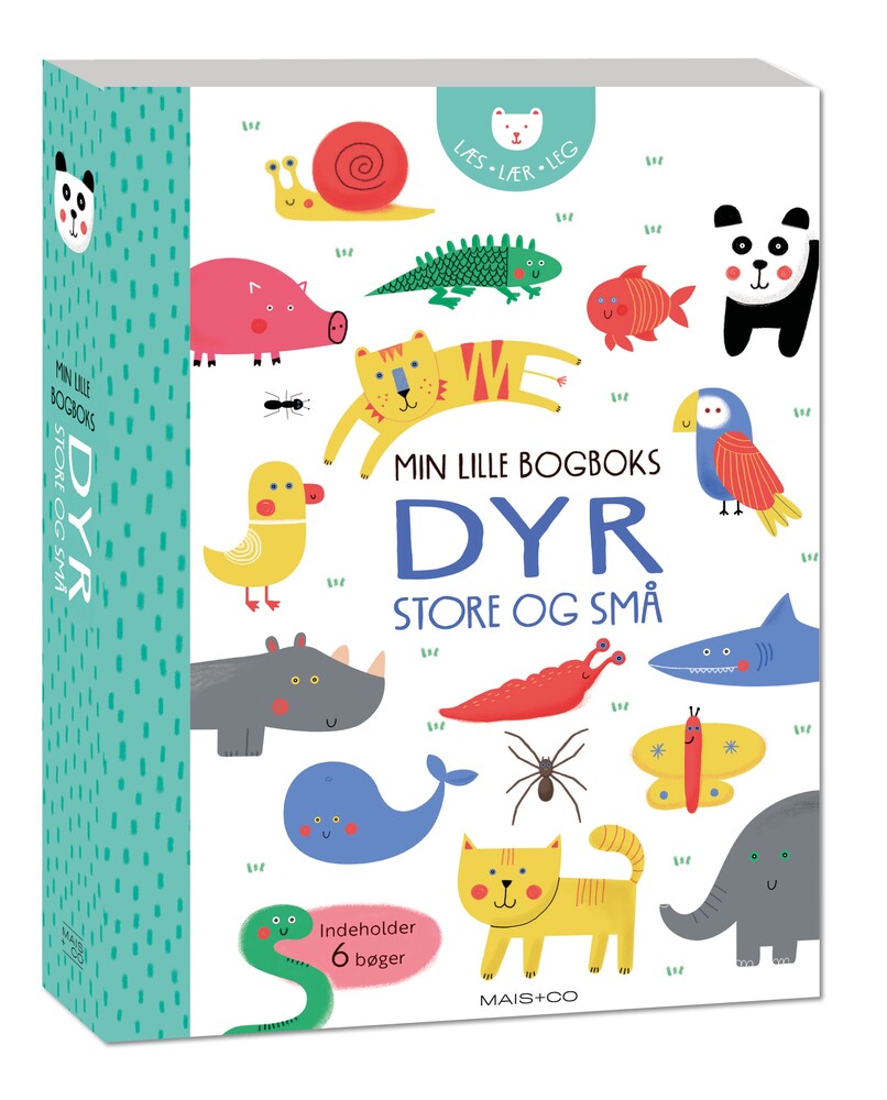 D2 Min lille bogboks DYR - store og små