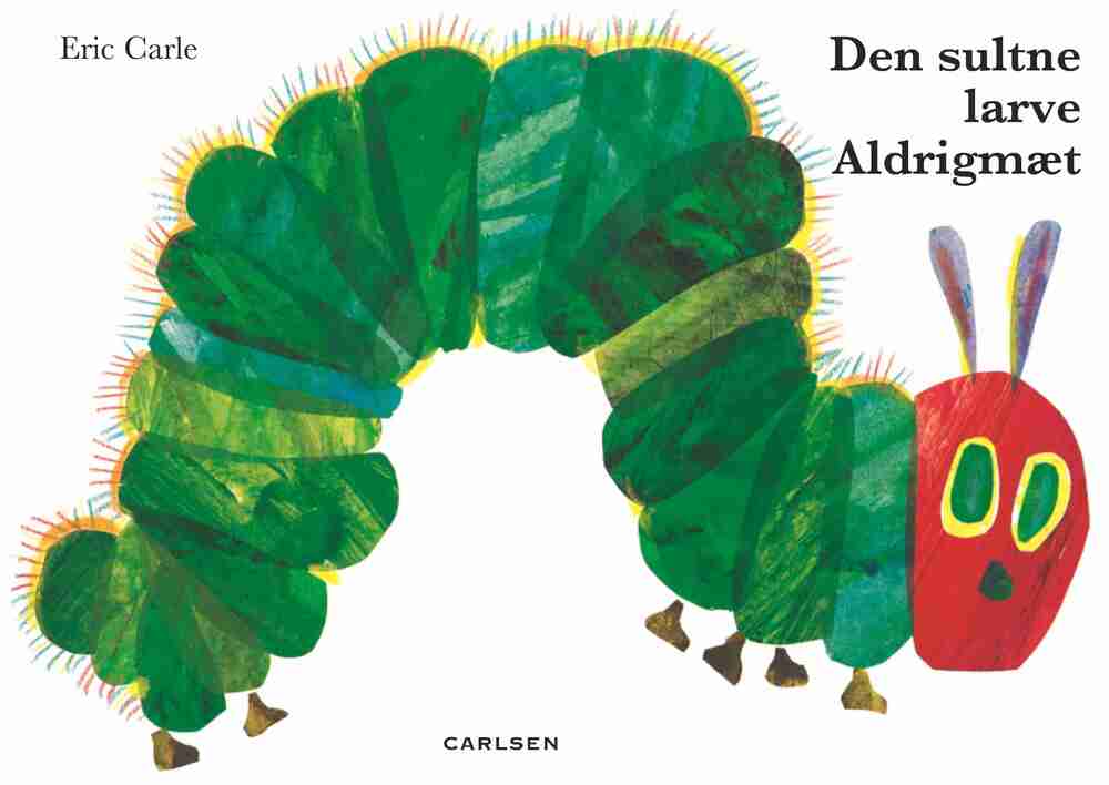 D1 Den sultne larve Aldrigmæt (stor papbog)