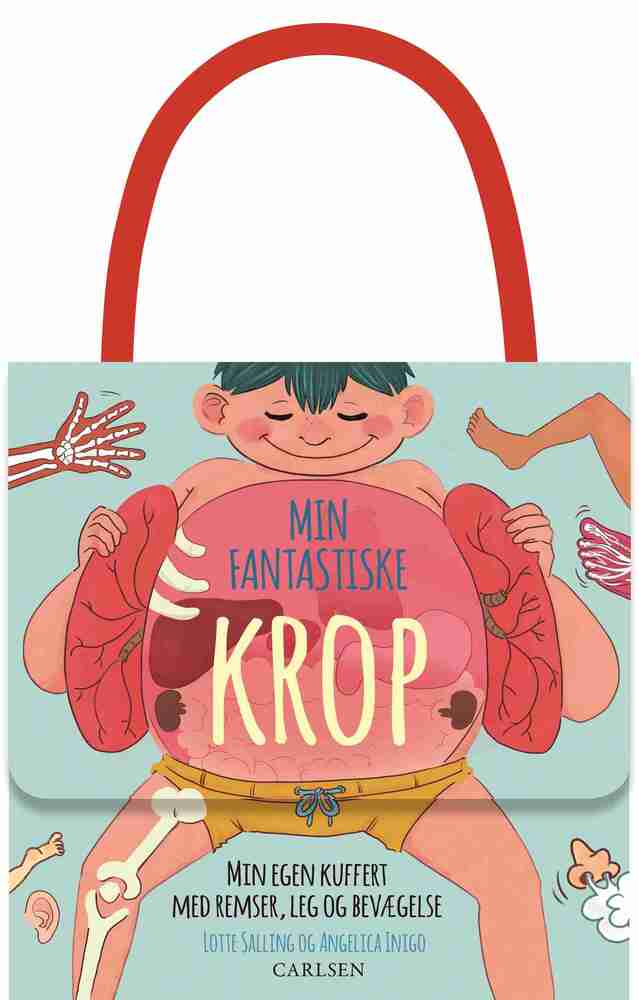 D1 Min fantastiske krop - Min egen kuffert med remser, leg og bevægelse