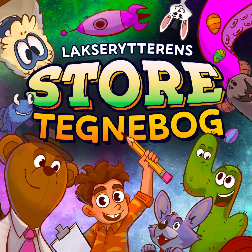 D1 Lakserytterens STORE Tegnebog