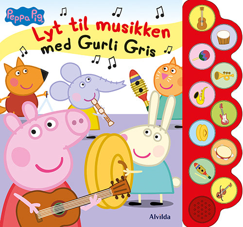 D1 Peppa Pig - Lyt til musikken med Gurli Gris (med 10 supersøde lyde)