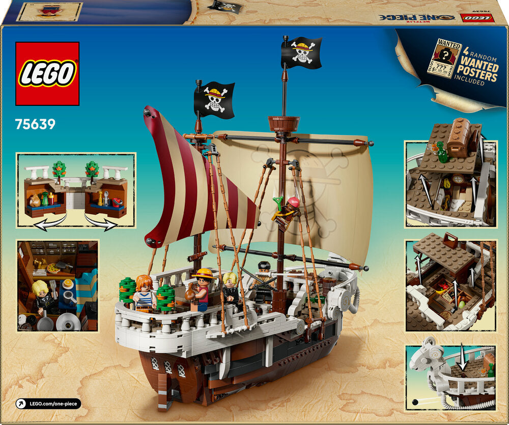 D2 75639 LEGO ONE PIECE Piratskibet Going Merry