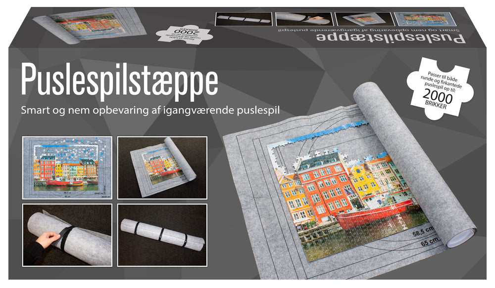 D3 Puslespilstæppe 105x72cm