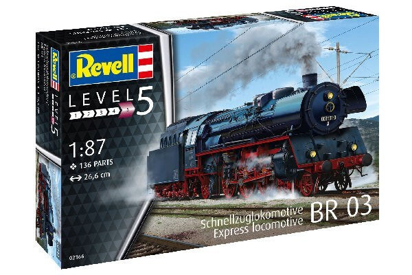 D2 Express locomotive 03 class with tender 1:87