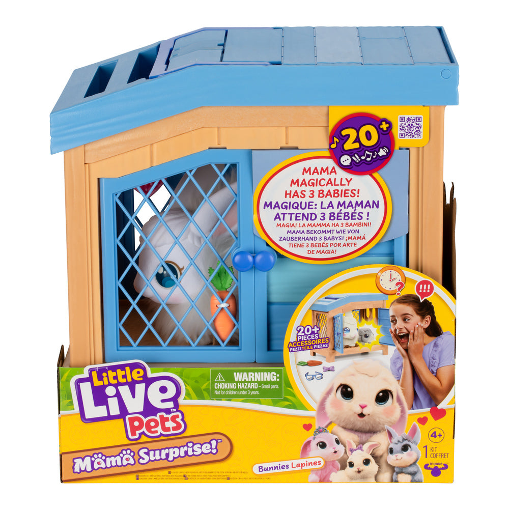 D1 Little Live Pets Mama Surprise Bunny Playset