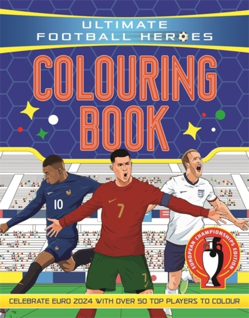 D1 Ultimate Football Heroes Colouring Book
