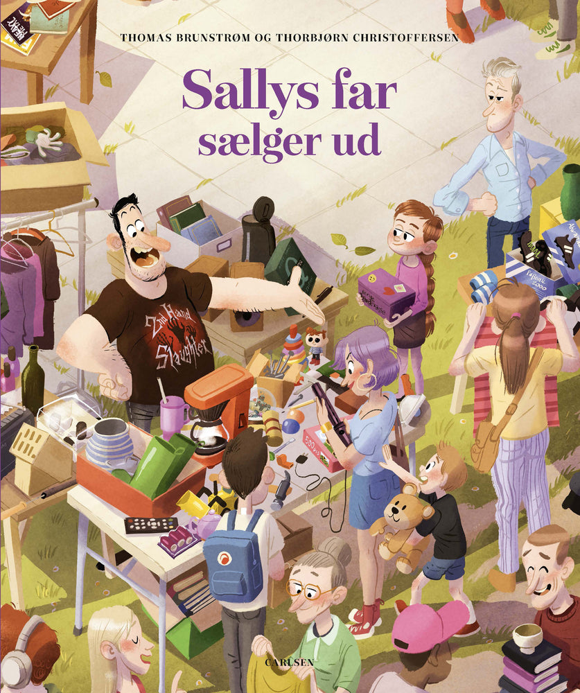 Sallys far sælger ud