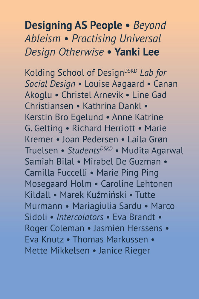 Designing AS People