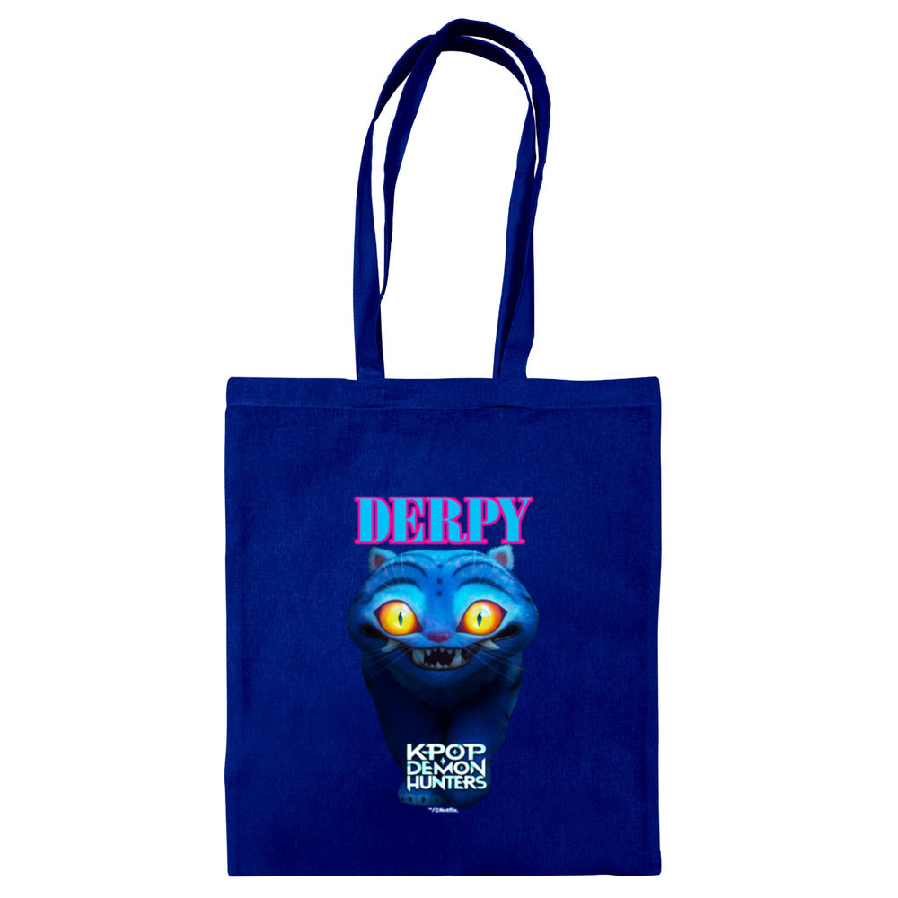 K-Pop Demon Hunters Derpy tote bag navy blå