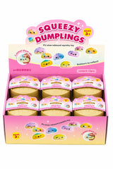 SQUEEZY dumpling med steamer Regnbue 8,5 cm Anti-stress ASS