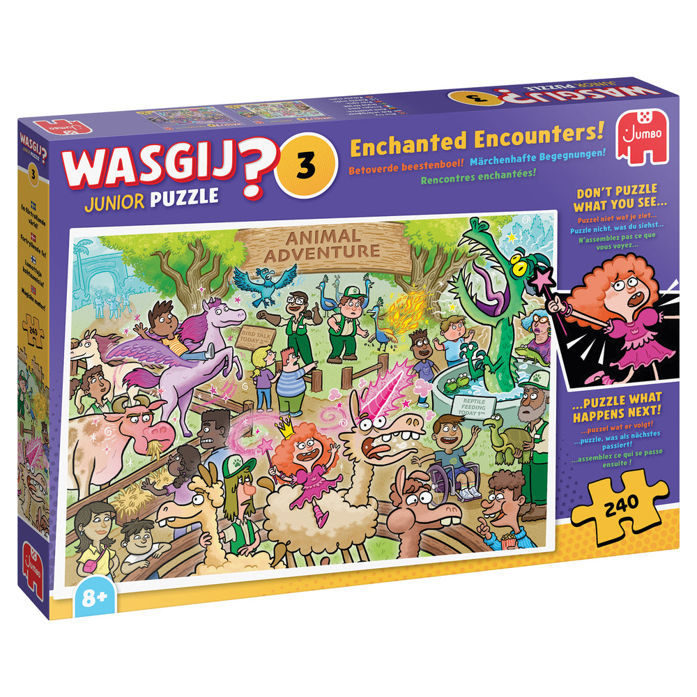 Wasgij 3 Junior 240 BRIKKER Enchanted Encounters
