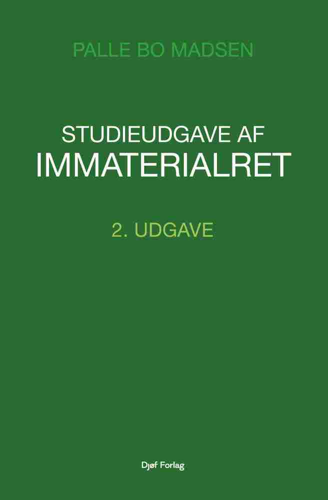 Studieudgave af Immaterialret