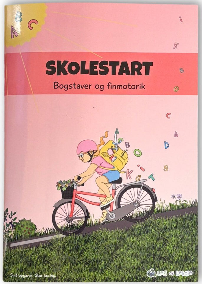 Skolestart – Bogstaver og finmotorik