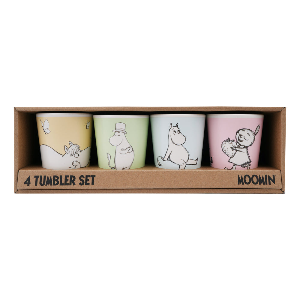 Mumi - 4 Kopper sæt