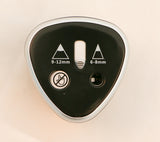 D2 Blyantspidser elektrisk dobbelt sort