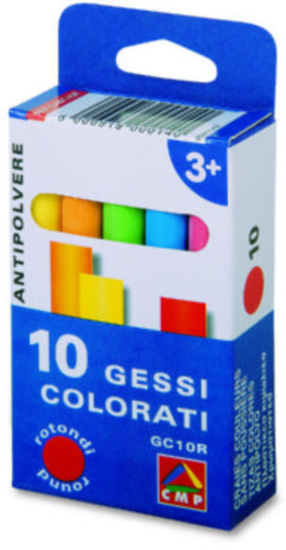Kridt tavlekridt color&co kulørt