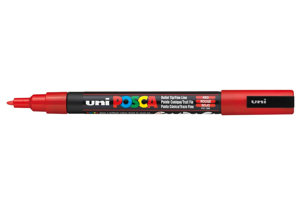 Paintmarker Uni POSCA pc-3m rød