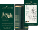 Blyant sæt Faber-Castell 9000 blyant 8b-2h 12 stk