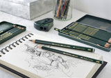Blyant sæt Faber-Castell 9000 blyant 8b-2h 12 stk