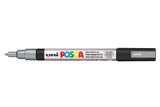 Paintmarker Uni POSCA pc-3m sølv