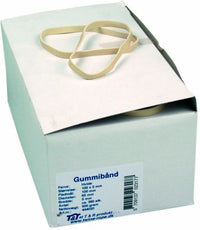 Gummibånd hvid 100x5mm 500gr.
