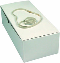 Gummibånd hvid 180x5mm 500gr.