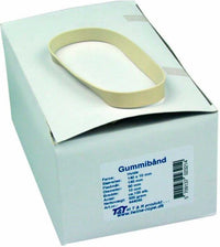 Gummibånd hvid 140x10mm 500gr.