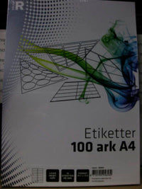 Etiket Relief 99,1 x 33,9 mm 100 ark