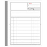 D2 Regning Mayland m/kopi / 14,8x20