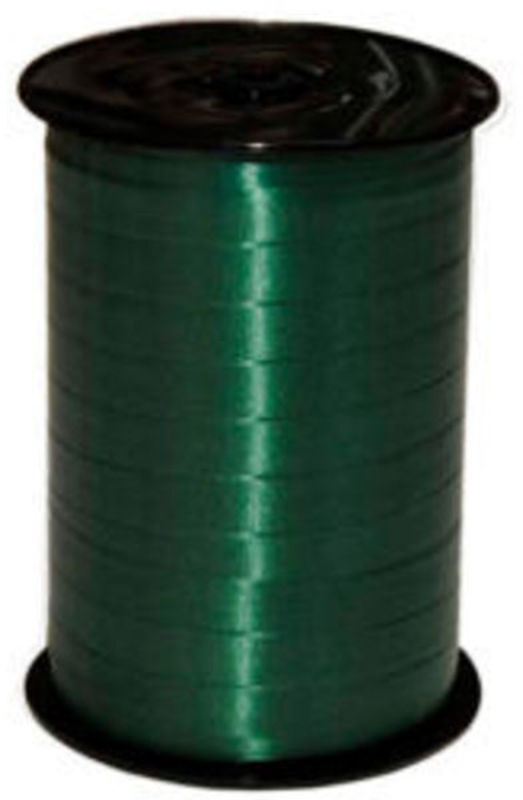 Gavebånd poly glat 5mm /500yds mørkegrøn