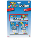 Artkids kridt og svamp