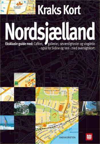 Kraks kort over Nordsjælland