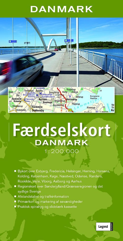 Færdselskort Danmark 22. udgave