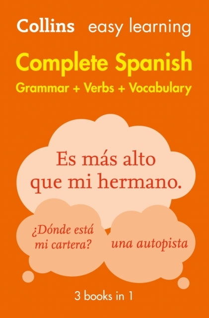 Easy Learning Spanish Complete Grammar, Verbs and Vocabulary