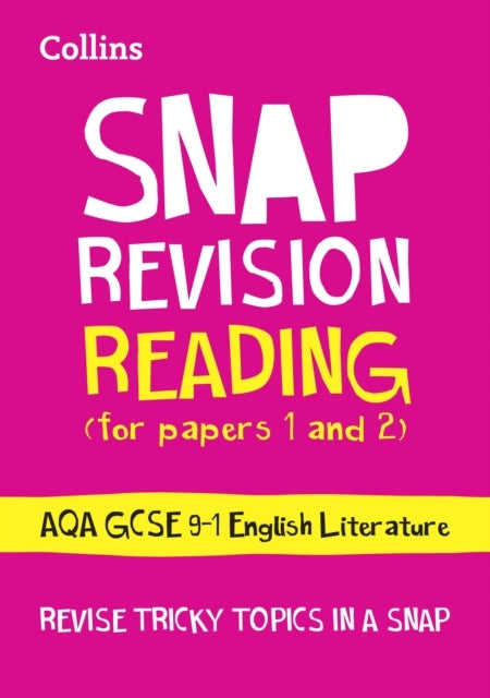 Aqa Gcse 9-1 English Language Reading Papers 1 & 2 Revision Guide Ideal For The 2025 and 2026 Exams