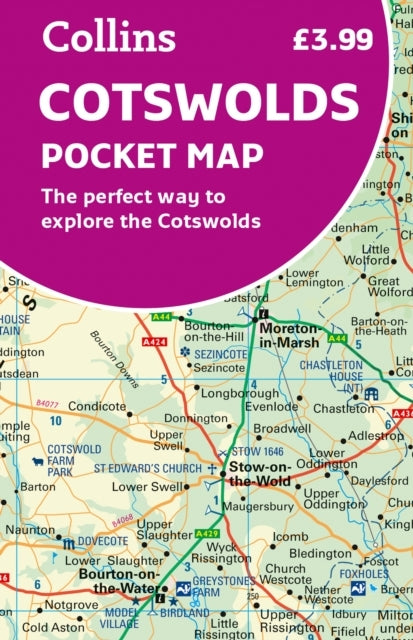 Cotswolds Pocket Map The Perfect Way To Explore The Cotswold