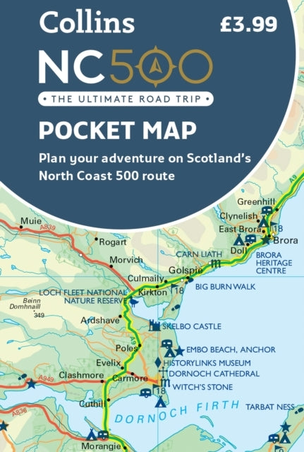 Nc500 Pocket Map Plan Your Adventure On Scotland’S North Coa
