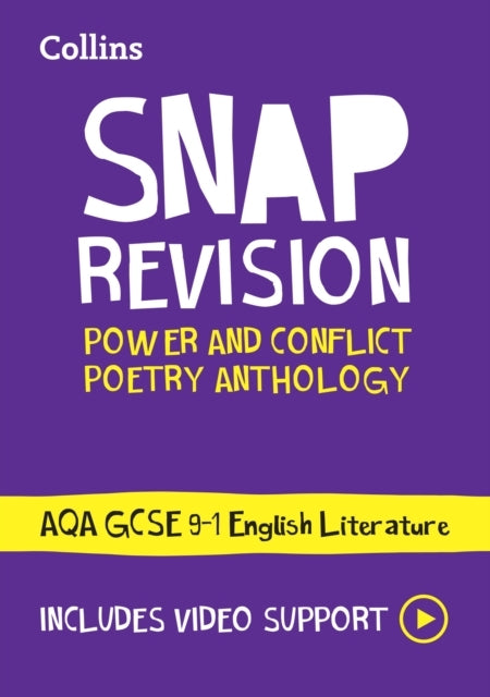 Aqa Poetry Anthology Power And Conflict Revision Guide Ideal