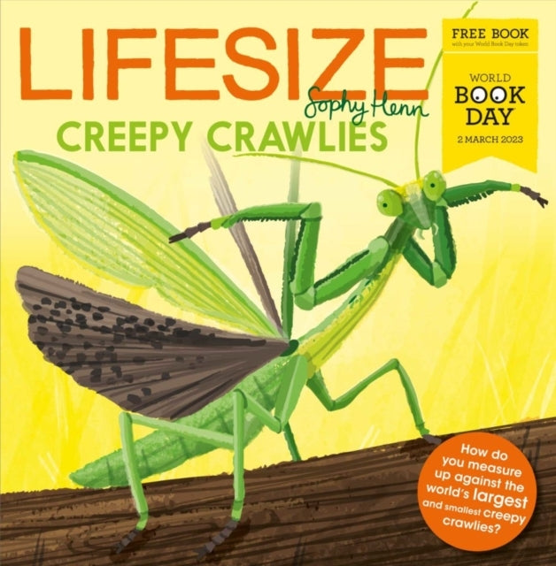 Lifesize Creepy Crawlies (world Book Day 2023 - 50 Pack)