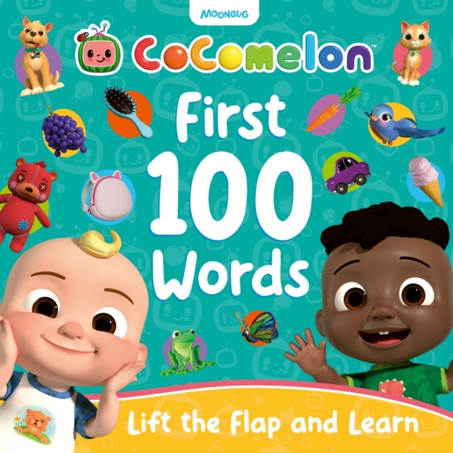 Cocomelon First 100 Words Lift-The-Flap Book