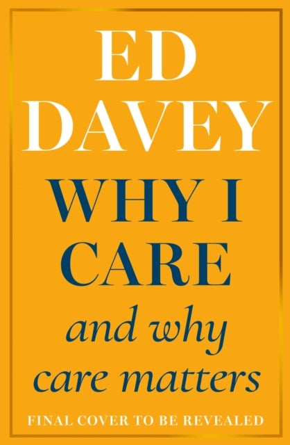 Why I Care And Why Care Matters