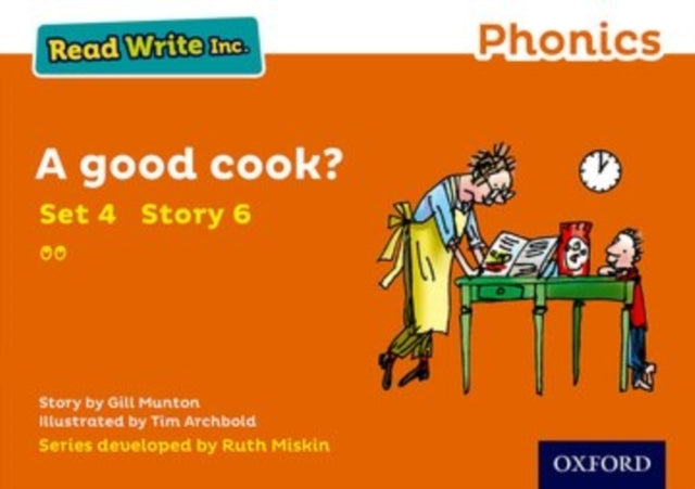 Read Write Inc. Phonics: A Good Cook? Orange Set 4 Storybook