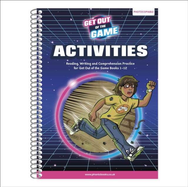Phonic Books Get Out of The Game Activities Adjacent Consona