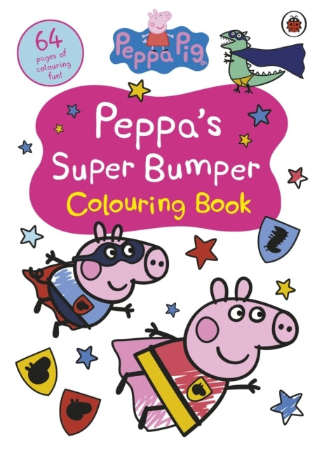 Peppa Pig Peppas Super Bumper Colouring Book