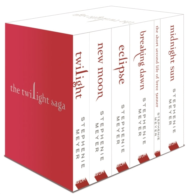 D2 Twilight Saga 6 Book Set White Cover