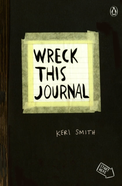 Wreck This Journal Black Expanded Edition