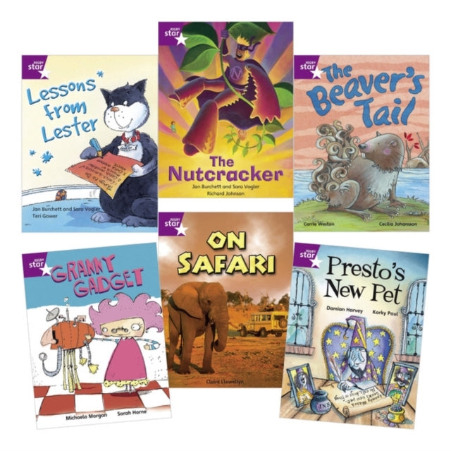 Learn at Home:star Reading Purple Level Pack 5 Fiction and 1